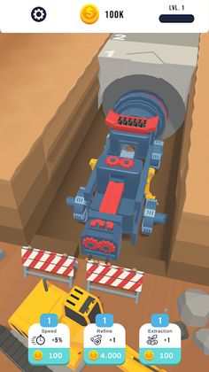 Idle Tunnel Digger - Screenshot 2