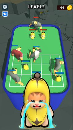 Merge Banana Cat : Fight - Screenshot 2