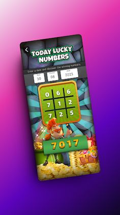 Today Lucky Numbers Powerball - Screenshot 1