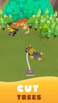 Idle Lumber World Build & Sell - Screenshot 1