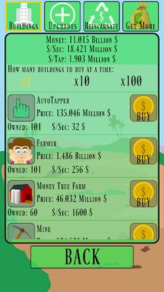 Money Tree - Idle Clicker Game - Screenshot 3