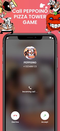 Pizza Tower Call Stickers Game - Screenshot 1