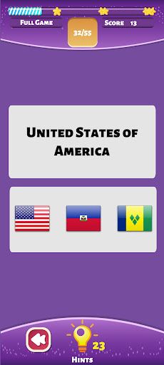 Country Flags World Quiz Game - Screenshot 1