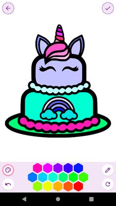 Coloring Pages: Unicorn - Screenshot 3