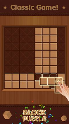Wood Block Puzzle - Screenshot 1