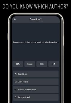 Which Author -Work Author Game - Screenshot 1