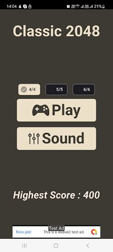 2048 Number Puzzle - Screenshot 4
