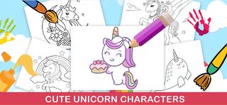 Rainbow Unicorn Coloring Book - Screenshot 1