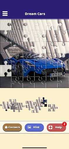 Dream Cars Jigsaw Puzzle - Screenshot 4