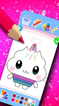 Gaby's Coloring Dollhouse Game - Screenshot 4