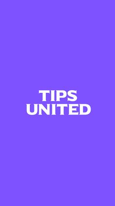 Tips United - Screenshot 1