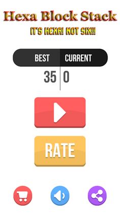 Hexa Block Stack - Screenshot 1