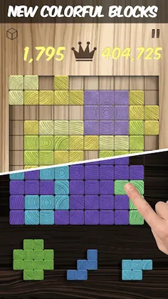 Woodblox Puzzle Wooden Blocks - Screenshot 3