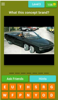 Interesting Cars - Guess Word - Screenshot 3