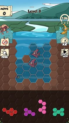 Rescue Block: Hexa puzzle game - Screenshot 1