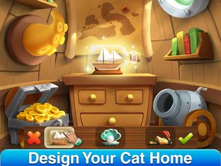 Cat Home Design: Makeover Game - Screenshot 2