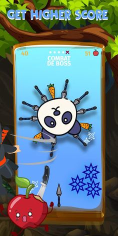 Ninja Target – Knife Throw Sho - Screenshot 1