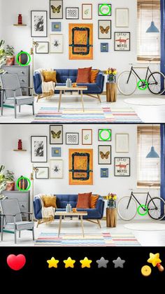 Difference game, spot them all - Screenshot 4