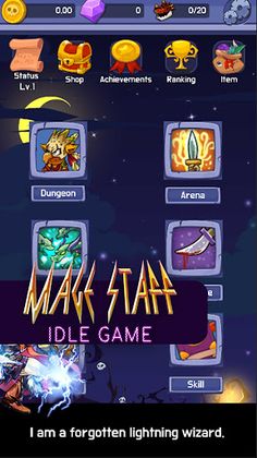 Magic Staff Clicker Idle - Screenshot 4