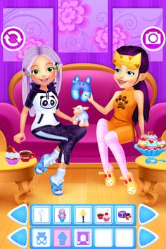 Pajama Party Dress Up - Screenshot 1