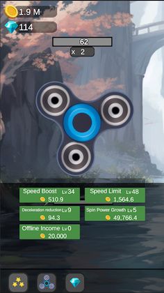 Fidget Spinner Revolutions - Screenshot 1