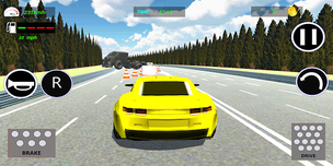 Course de voiture sport en 3D - Screenshot 3