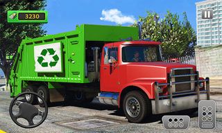 Road Sweeper Garbage Truck Sim - Screenshot 3