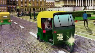 Tuk Tuk Rickshaw Racing Game - Screenshot 3