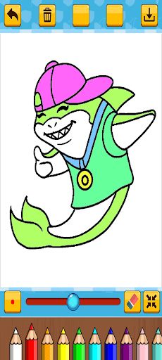Shark Coloring - Screenshot 3