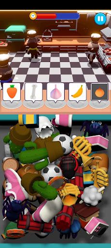 Chef rush: Ingredient match - Screenshot 1