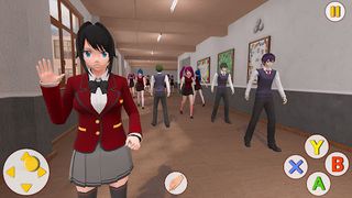 Real Girls School Simulator - Screenshot 2