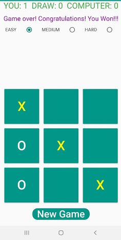Flutter - Tic Tac Toe - Screenshot 2
