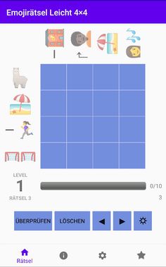 Emojirätsel Leicht 4×4 - Screenshot 2