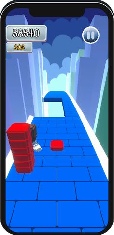 Block Head Run - Screenshot 2