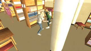 bad guys fight in bully school - Screenshot 2