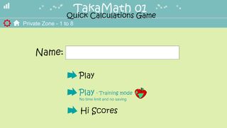 TakaMath 01 - Screenshot 2