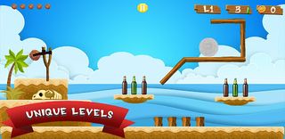 Slingshot Bottle Shooting Game - Screenshot 3