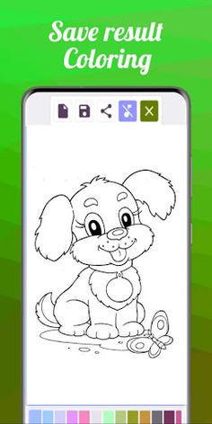 Coloring Cute puppies - Screenshot 2