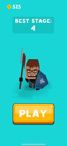 Axe Strike mobile flying fight - Screenshot 1