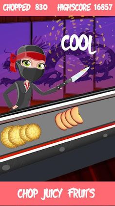 chop chop ninja slices - Screenshot 3