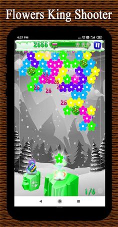 Flowers King Shooter - Screenshot 1