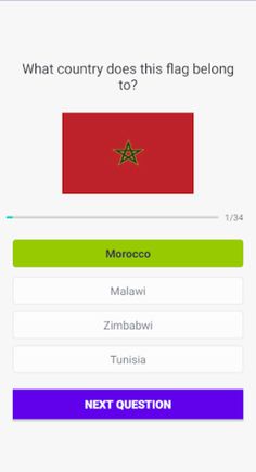 Africa Flags Quiz - Drapeaux - Screenshot 2