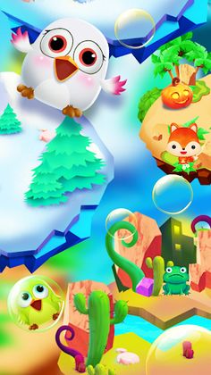 Birds rescue: Bubble pop - Screenshot 4