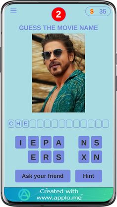 Shah Rukh Khan movies Game - Screenshot 3