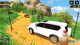 Car racing prado car games 3D - Screenshot 1