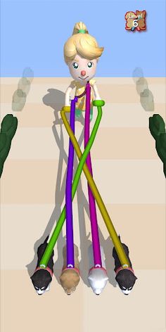 Tangle Dog 3D - puzzle game - Screenshot 3