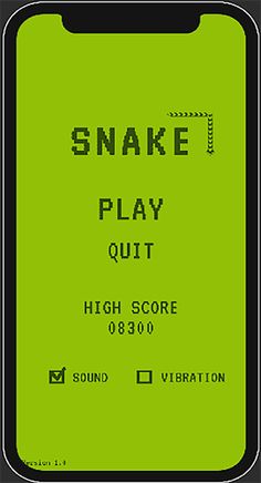 Snake: A Retro Game - Screenshot 1