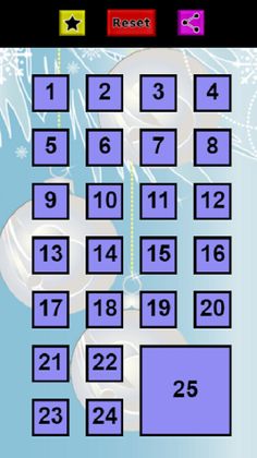 Advent Calendar Games and Puzz - Screenshot 1