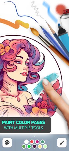 AI Coloring Pages - Art Game - Screenshot 1