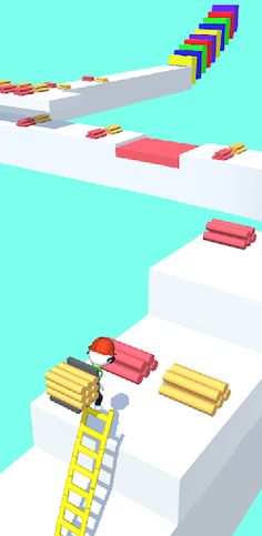 Ladder Race 3D - Screenshot 1
